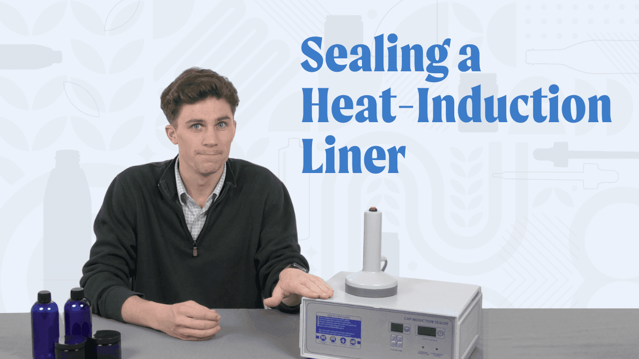 How to Seal a Heat Induction Seal Liner Using a Manual Heat Induction Sealing Machine